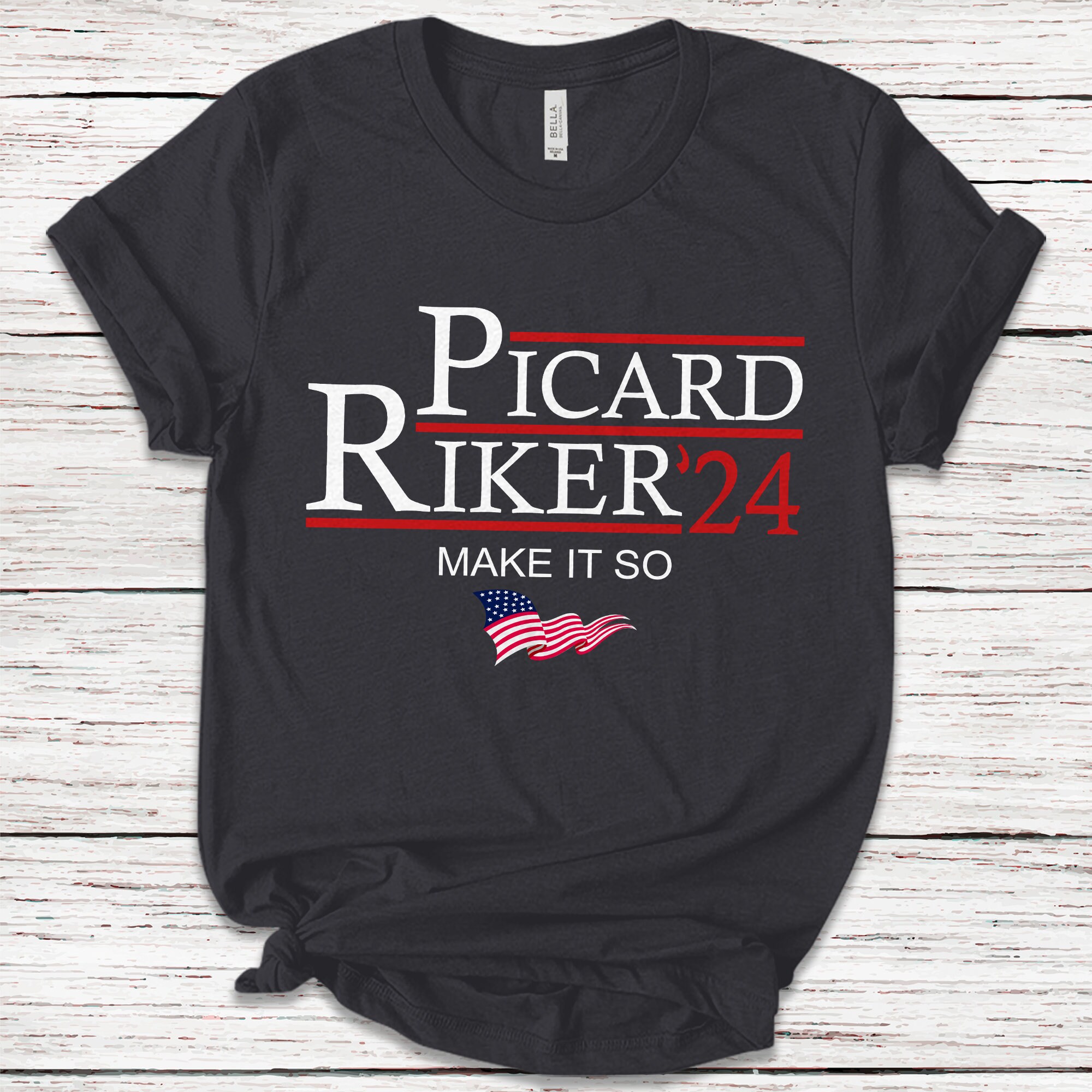 Picard Riker 2020 Make It So Shirt Picard Riker 2020 Make It So Shirt