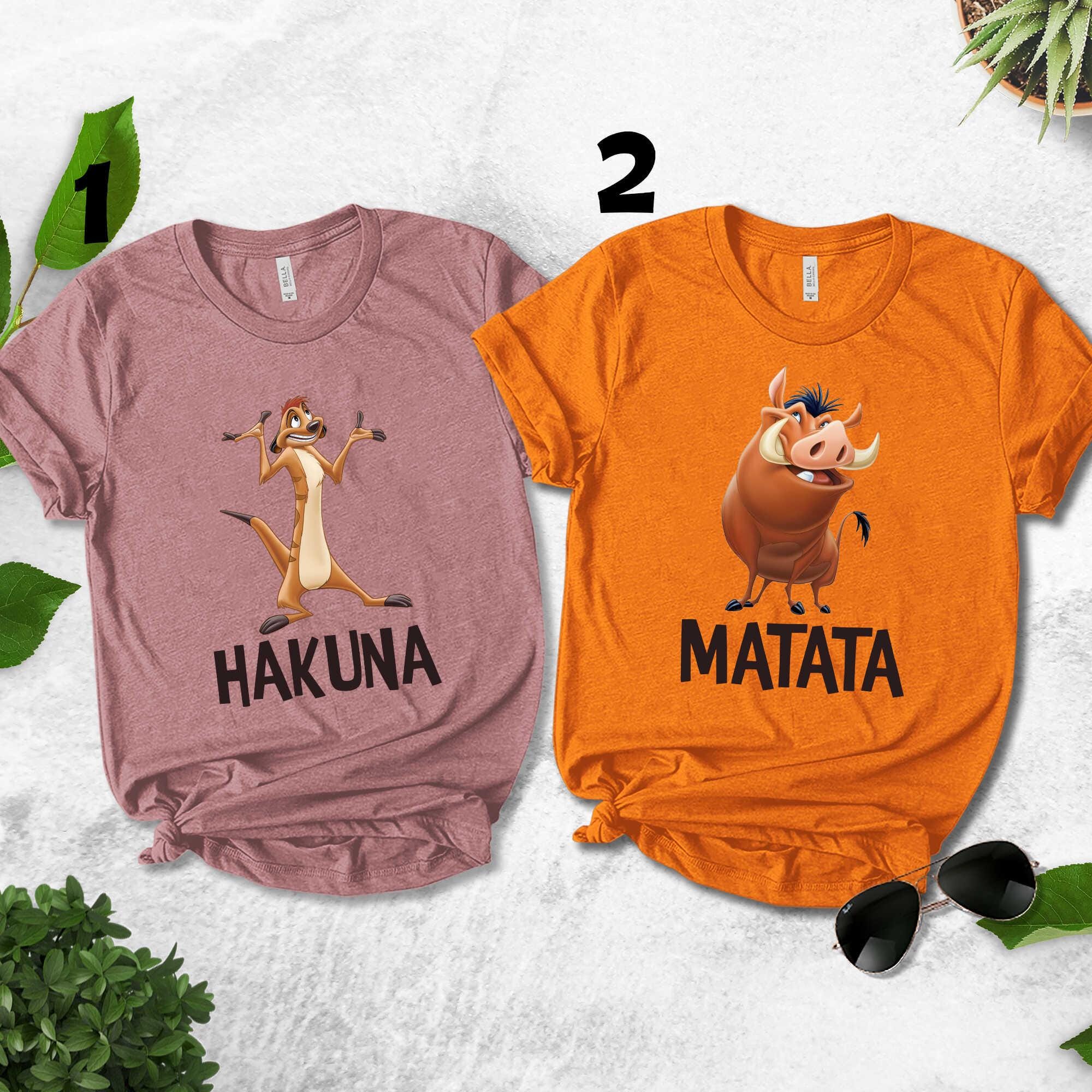 Tee Shirt Timon Et Pumba Timon And Pumba Couple