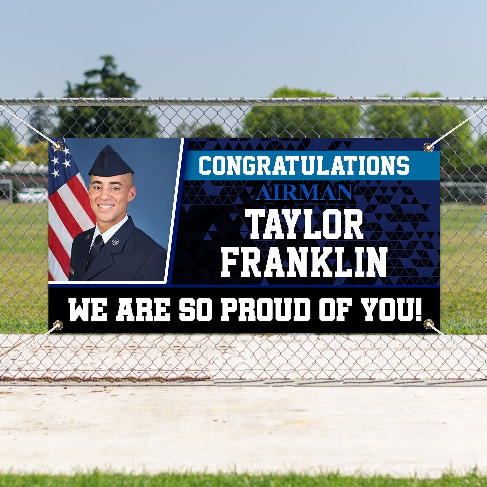 Air Force Banner Air Force Congratulations Banner BMT Graduation Banner ...