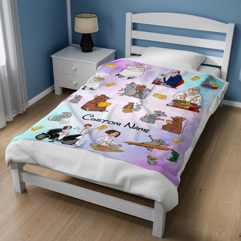 Personalized Disney Pixar Ratatouille Blanket/remy Ratatouille Blanket