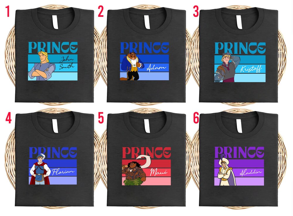 Disney Prince Shirt, Boys Trip Tee, Prince Naveen Shirt, Prince Charming Shirt, Prince Phillip Shirt, Disney Beast, Prince Eugene Unvp05
