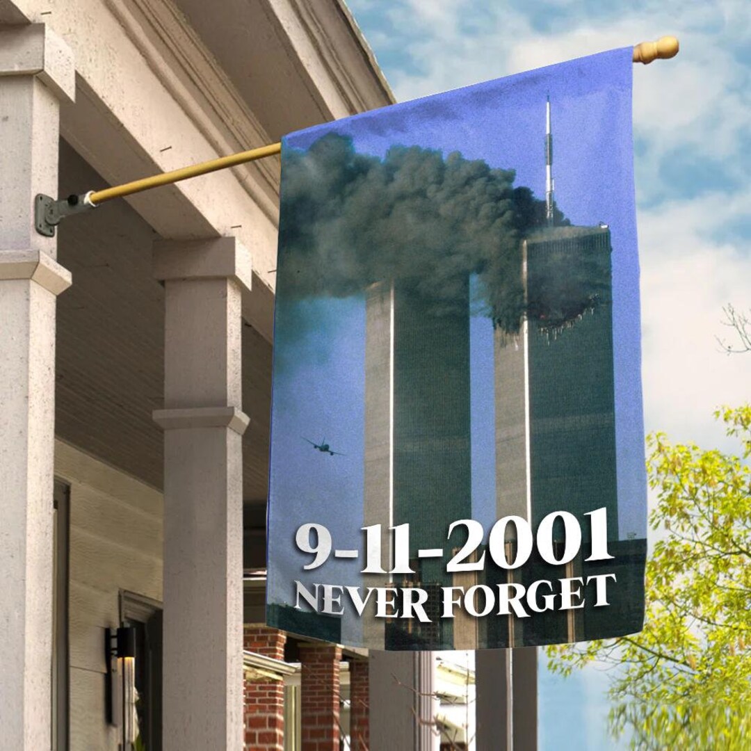 Never Forget 9-11 Flag September 11 Memorial American Flag/we Will ...