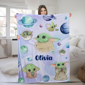 Jedi Baby Blanket Etsy