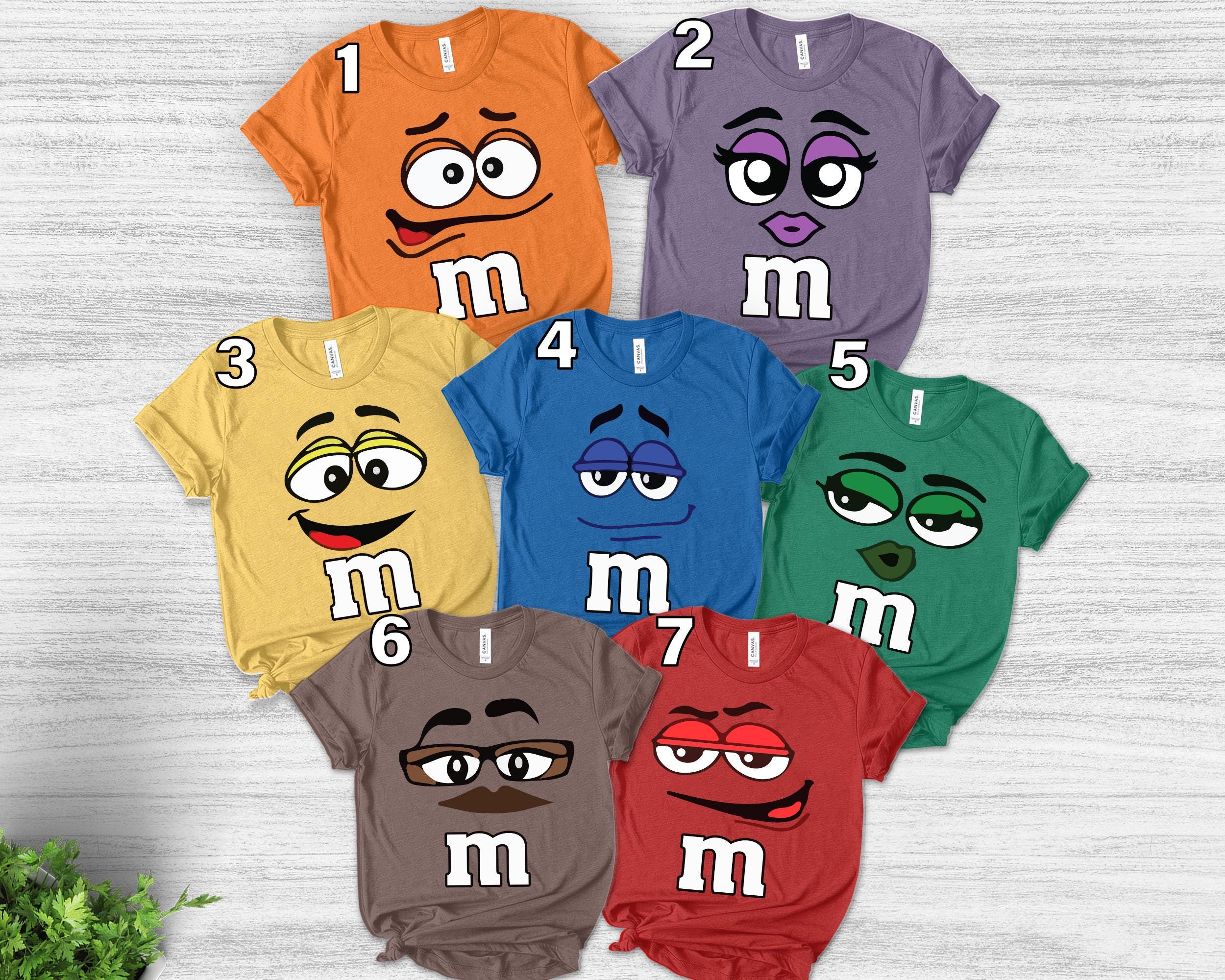 お歳暮 Candies M&M Shirt, MM Group Shirt, Family Matching M and M トップス