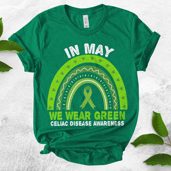 Support Celiac Disease Awareness Flag T Shirt Support Celiac Disease Awareness Flag T Shirt