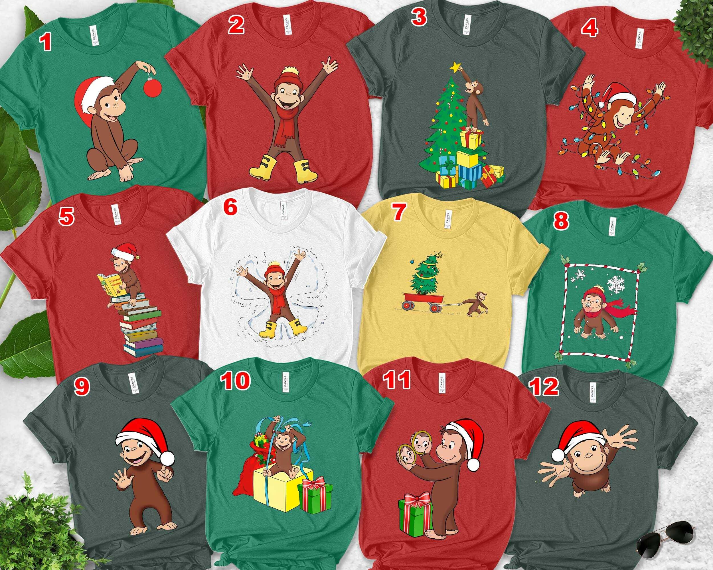 Curious George Pjs Toddler Etsy