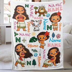 Baby moana blanket sale