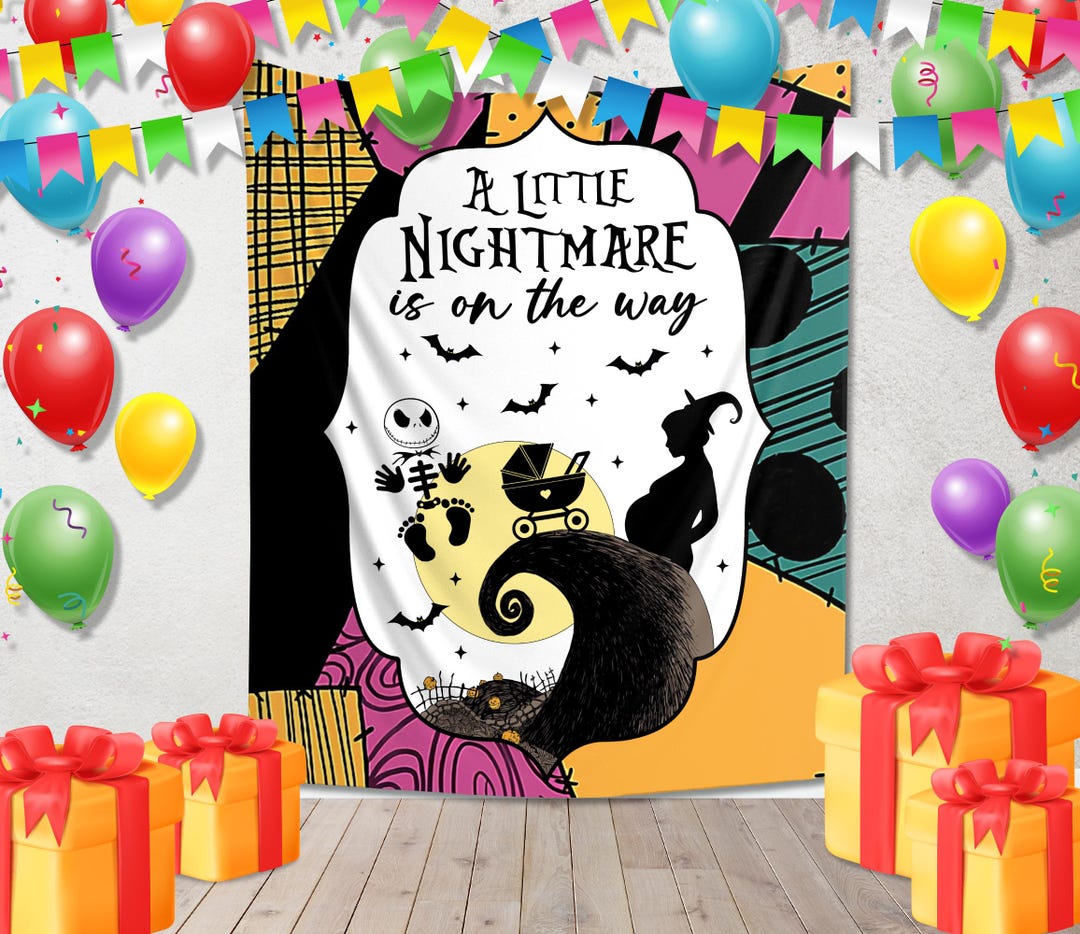 Best HD Pictures about  Nightmare Before Christmas Baby Shower  with No AI Images