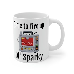 The Angry Squiggles feat. Ol Sparky Ceramic Mug 11oz | Free Shipping to the US