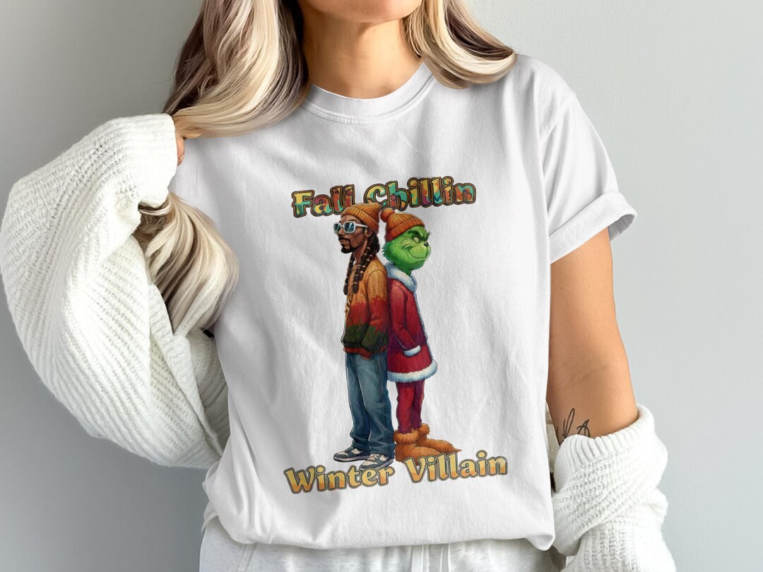 Grinch Dogg Fall PNG, Vintage Holiday Sublimation Design, Funny Holiday ...