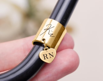 Personalized Stethoscope ID Tag: Engraved Signature Name Plate