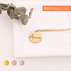 Personalized Engraved Necklace Gift For Mom Custom Name Necklace Initial Necklace Mom Necklace Mother Day Gift
