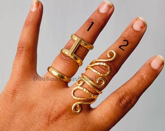 Adjustable Finger Splint Ring: Arthritis, EDS, Mallet Finger Support