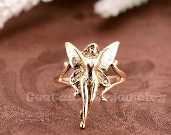 Fairy Ring, Faerie Ring, Angel Ring, Brass Fairy Ring, Rings For Woman