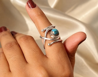 Sterling Silver Arthritis Finger Splint Ring - Ehlers Danlos (EDS) Support