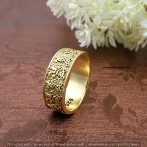 Dancing Teddy Bear Gold Ring Handmade Ring Bear Ring Dainty Ring 14k Gold Ring Gift for Him Gift Ring Stackable Jewelry Dance Ring Etsy