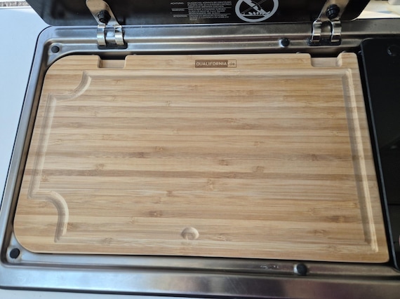 VW Grand California 600 / 680 Bambus Schneidebrett Mit Saftrinne /  Herdabdeckung / Hackbrett / Schneidbrett: QUALIFORNIA CUTTING - Etsy