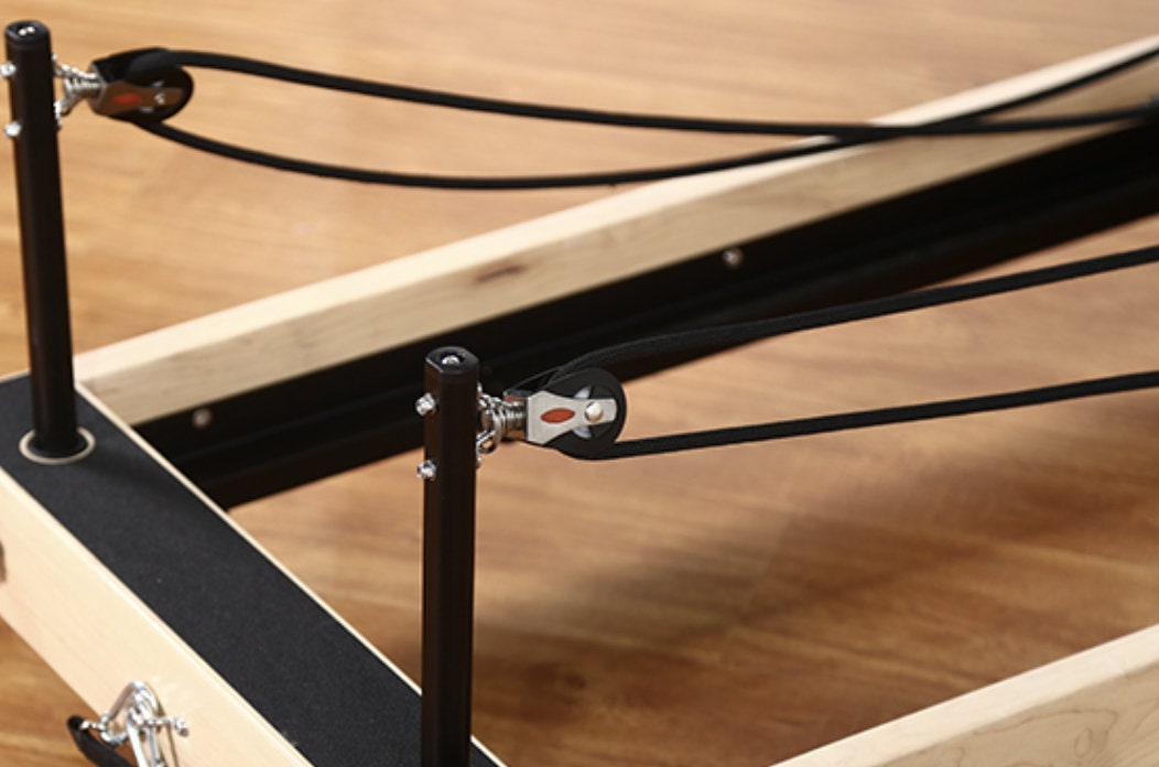 Foldable Wood Pilates Reformer Machine Bundle - Zous 2.0 Advanced by  PersonalHour