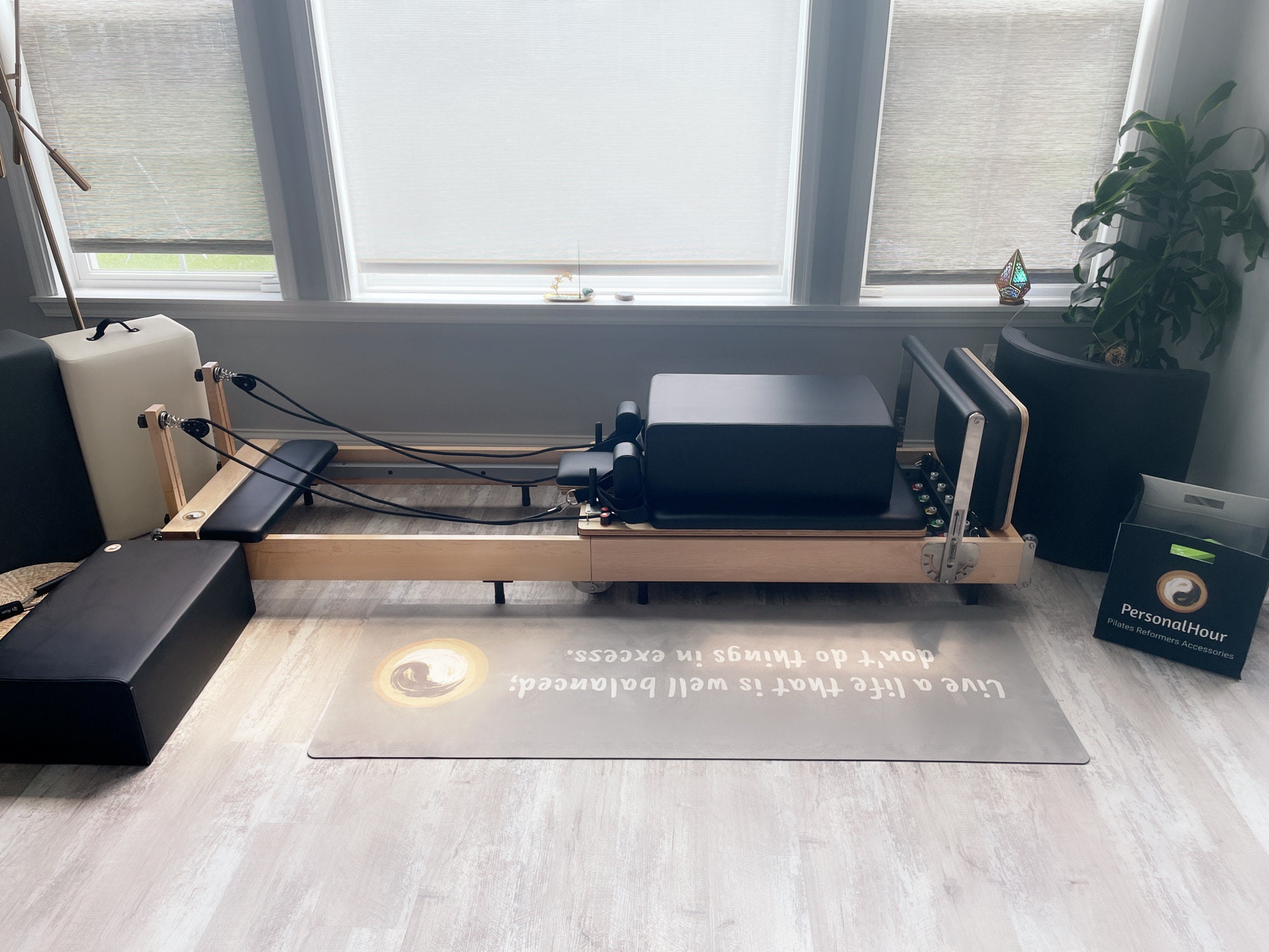 Home Pilates Reformer Maplewood Nano by Personalhour 