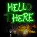 Hello There Neon Sign Halloween Gothic Décor Lights Halloween Party ...