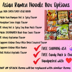 Asian Instant Ramen Noodle Mix Box/Instant Spicy Noodles/Veg & Non Veg/Samyang Buldak Paldo Sapporo Ichiban Nissin Mama/12 pcs/Asian Snacks image 6