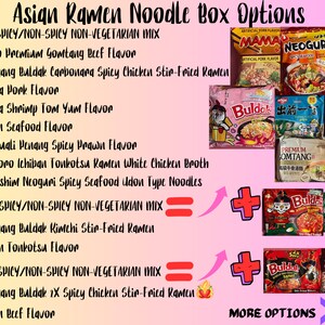 Asian Instant Ramen Noodle Mix Box/Instant Spicy Noodles/Veg & Non Veg/Samyang Buldak Paldo Sapporo Ichiban Nissin Mama/12 pcs/Asian Snacks image 4