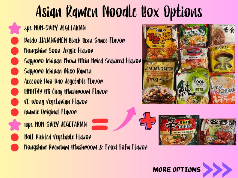 Asian Instant Ramen Noodle Mix Box/Instant Spicy Noodles/Veg & Non Veg/Samyang Buldak Paldo Sapporo Ichiban Nissin Mama/12 pcs/Asian Snacks image 5