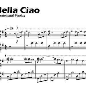 Bella Ciao - Traditional | Bundle Piano Sheet Grade 2 to 5