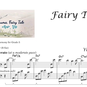 Fairy Tale by Yiruma | Romantic Piano Sheet Music Score Beautiful ...