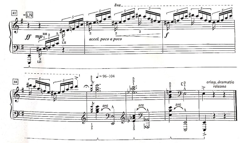 Gallactica Grade 6 Piano Sheet with Artistic Performance Information image 2