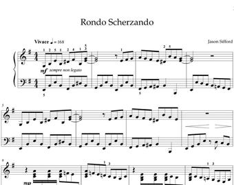 楽譜　F. J. ハイドン作曲　「PRESTO SCHERZANDO」 フルート 楽譜 F. J. ハイドン作曲 「PRESTO SCHERZANDO」 フルート 聴き