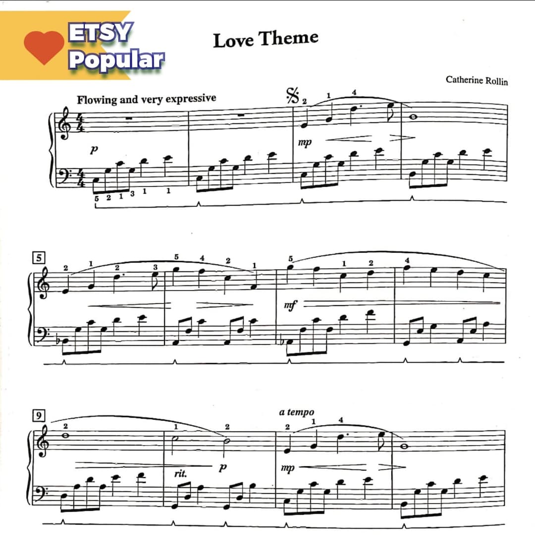 ピエール・ブゾン／LOVE THEMES レコード　　 レコード　　W Love Theme Grade 5 Piano Solo Exam Piece by Rollin + Bonus Piece