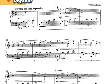 Love Theme Grade 5 Piano Solo Exam Piece by Rollin + Bonus Piece List C