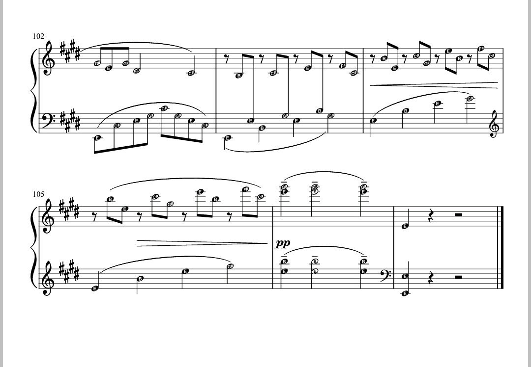 Arabesque No. 1 in E Major DEBUSSY (grade 7) Digital Piano Sheet - Etsy
