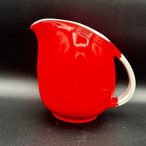 Red Hall&#39;s Art Deco Pitcher