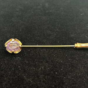 Amethyst Stick Pin