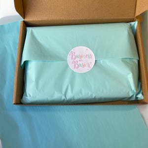 Pastel Blue Tissue Paper | Gift wrapping tissue paper | Small business packaging paper | business tissue paper | 15 sheets pack