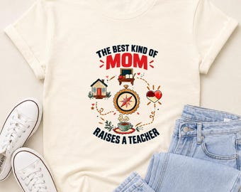mom teacher shirt, teacher tee, mother's day shirt, gift for moms,first time mom gift, funny mom gift,mom gift idea, best mom gift, mom gift