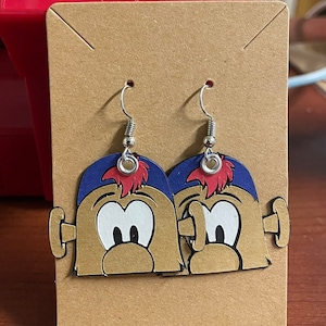 Blooper Atlanta Braves Earrings