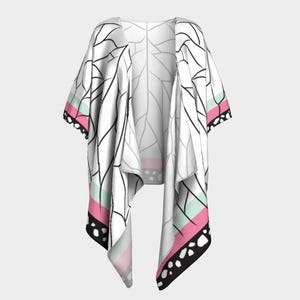 Shinobu Inspired Kimono Wrap - Become Anime Series