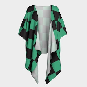 Tanjiro Inspired Kimono Wrap - Become Anime Series