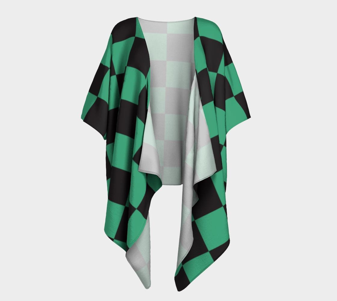 Tanjiro Inspired Kimono Wrap - Become Anime Series