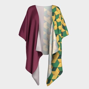 Giyu Tomioka Inspired Kimono Wrap