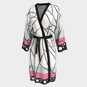 Shinobu Inspired Kimono Robe - Become Anime Series