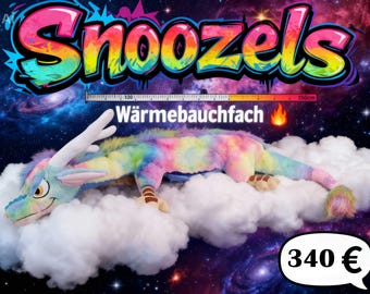 Snoozle (Green) Cuddly Dragon 150 cm