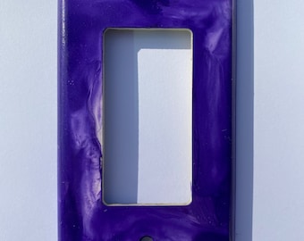 Hand Painted Light Switch Cover - Rectangle