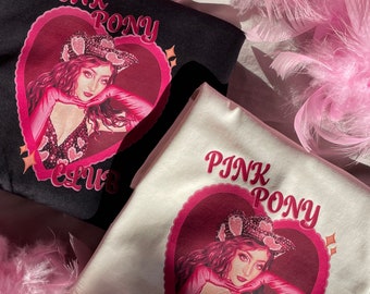 Crop Tee - Chappell Roan Pink Pony Club