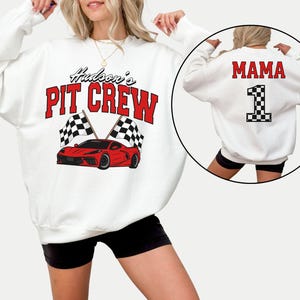 Race Car Birthday Family Matching Shirts, Two Fast Birthday Shirts, Fast One Birthday, Pit Crew Mama Dada Sweatshirt, 2 Fast Boy Birthday