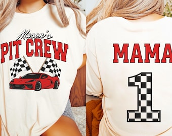 Race Car Birthday Family Matching Shirts, Two Fast Birthday Tshirts, Fast One Birthday, Pit Crew Mama Dada Sweatshirt, 2 Fast Boy Birthday