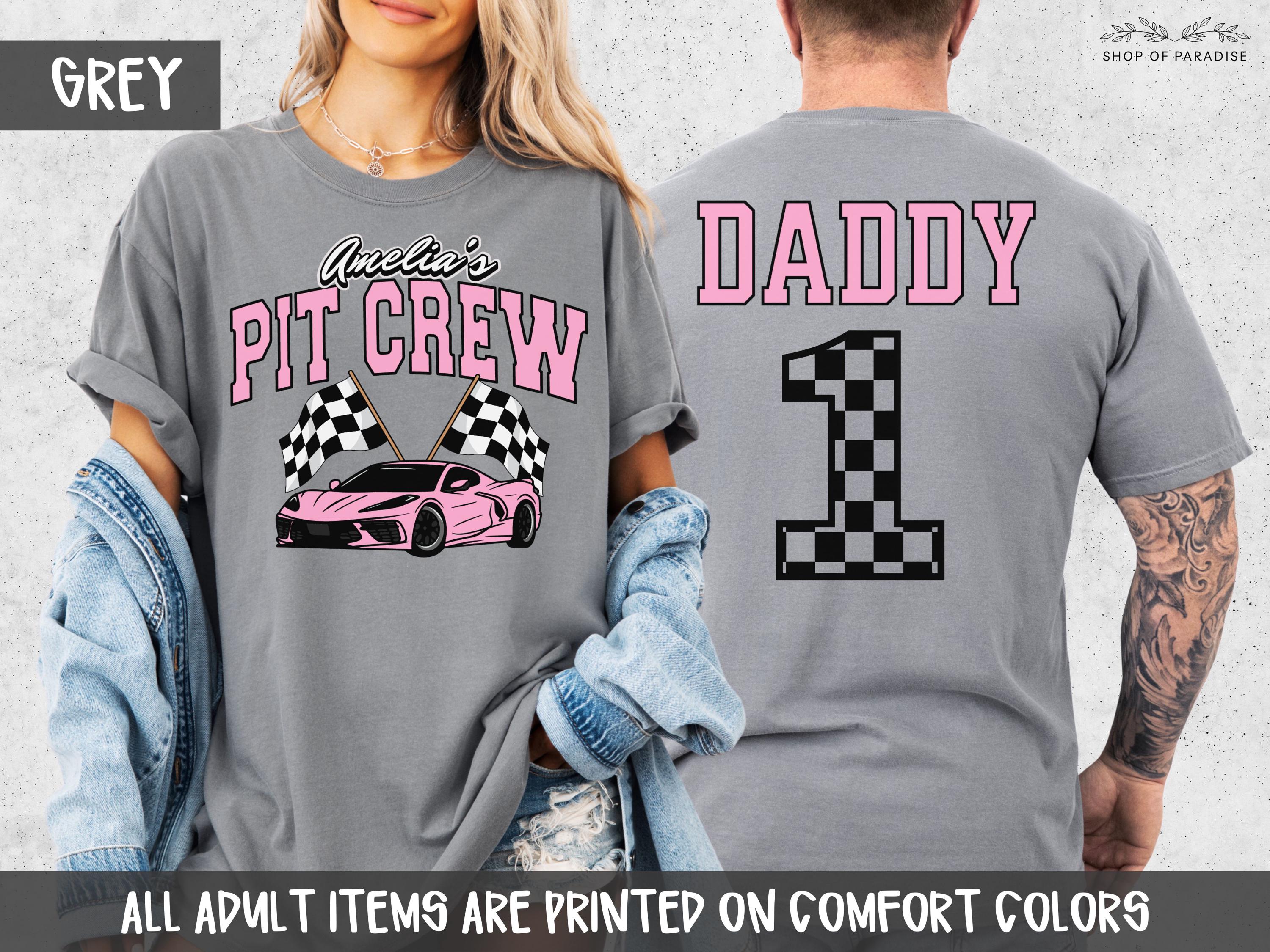 Race Car Birthday Shirt, Pit Crew Shirt, Family Matching Shirts, First ...